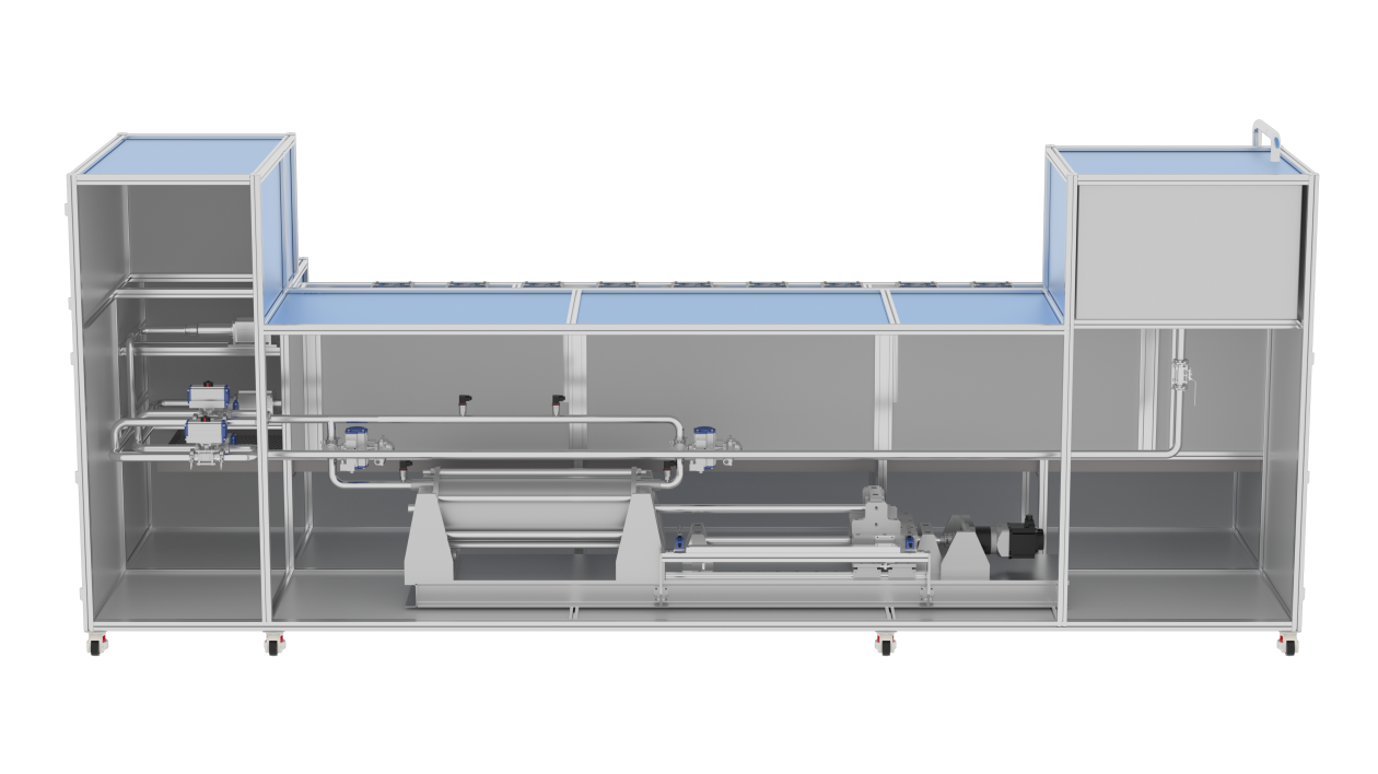 DN15-D25 fully automatic piston water meter calibration device (horizontal type)