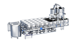 DN50-D200 fully automatic water flow calibration device (wheel type - volumetric method)