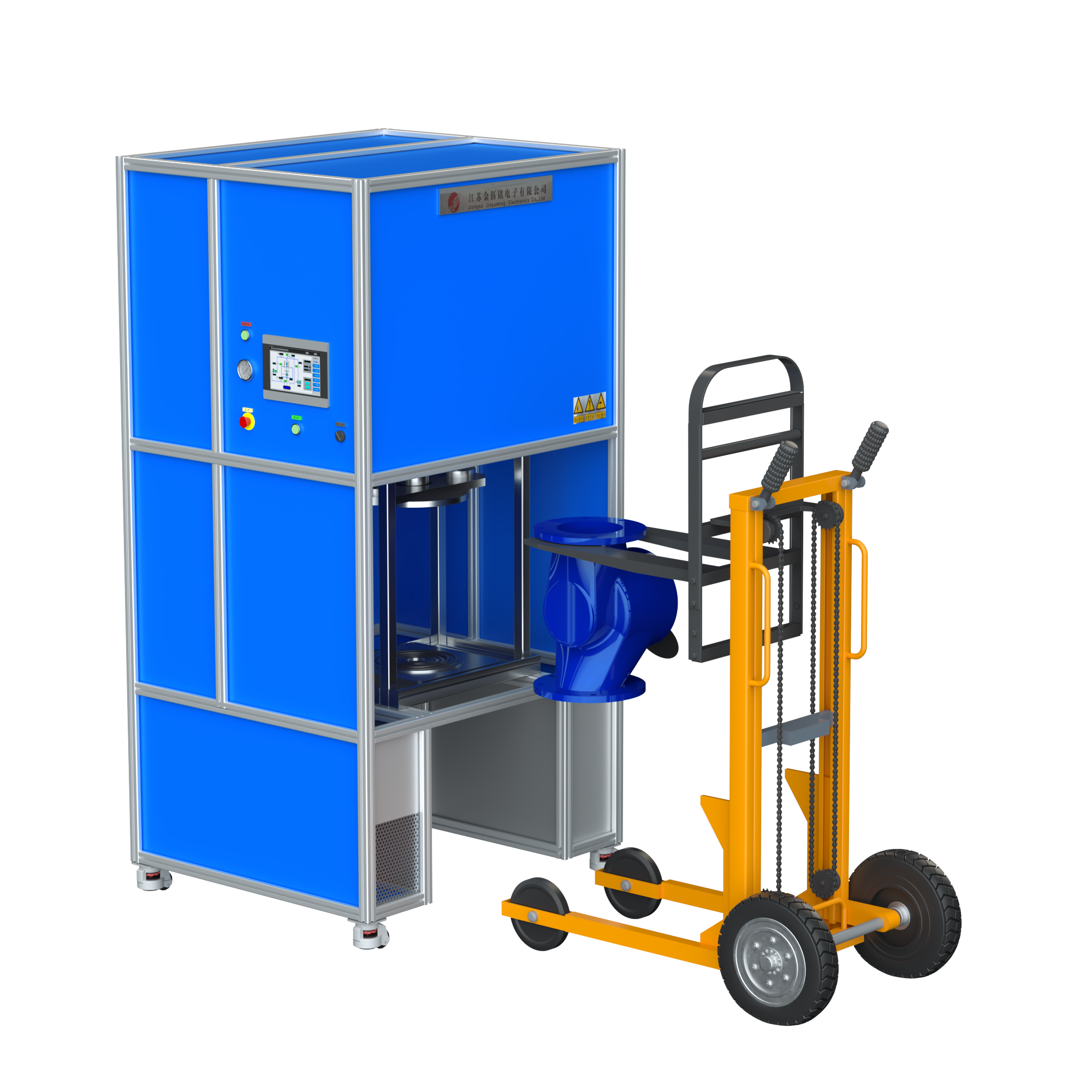 Fully automatic water injection and pressing machine (DN50-DN200)