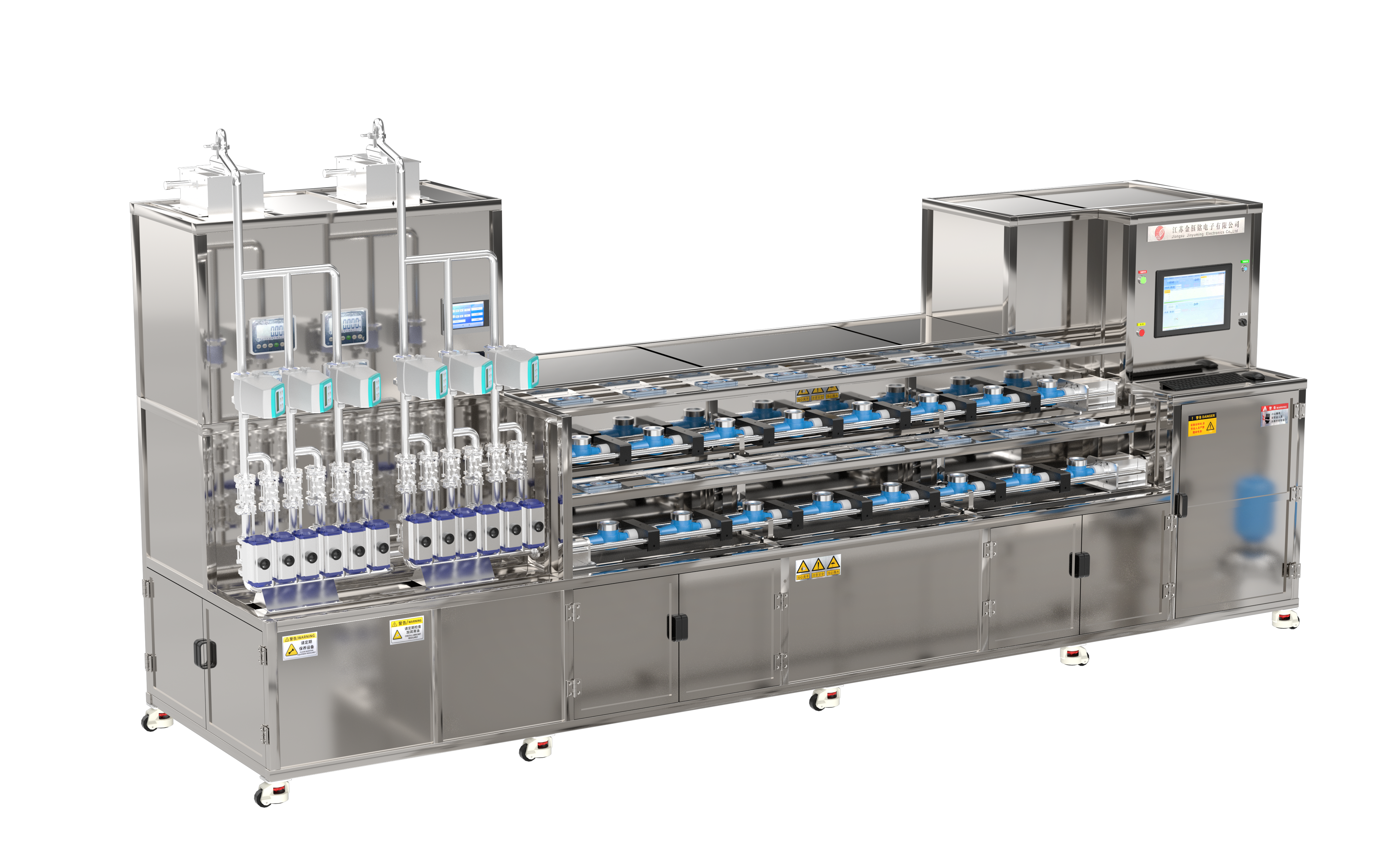 DN15-25 fully automatic water meter calibration device quality method + standard meter method