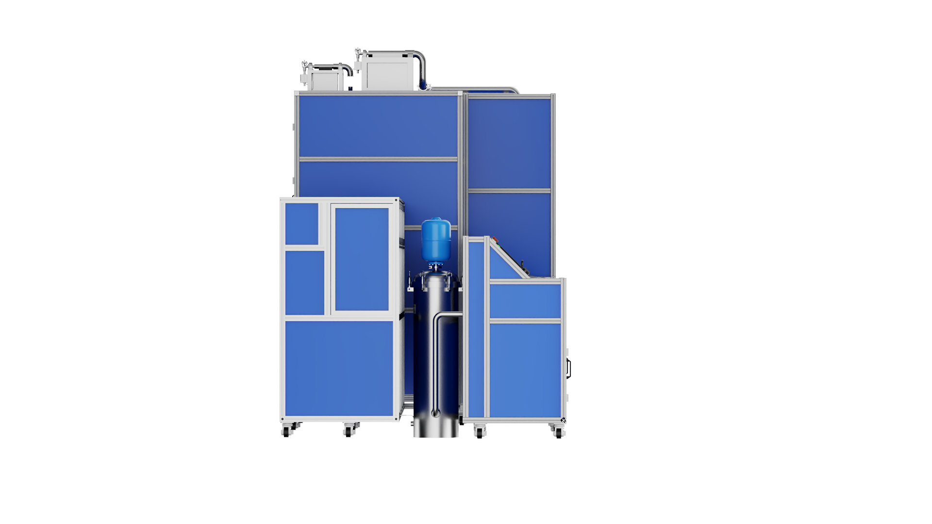 Vertical-Horizontal Integrated Water Meter Test Bench 15-50