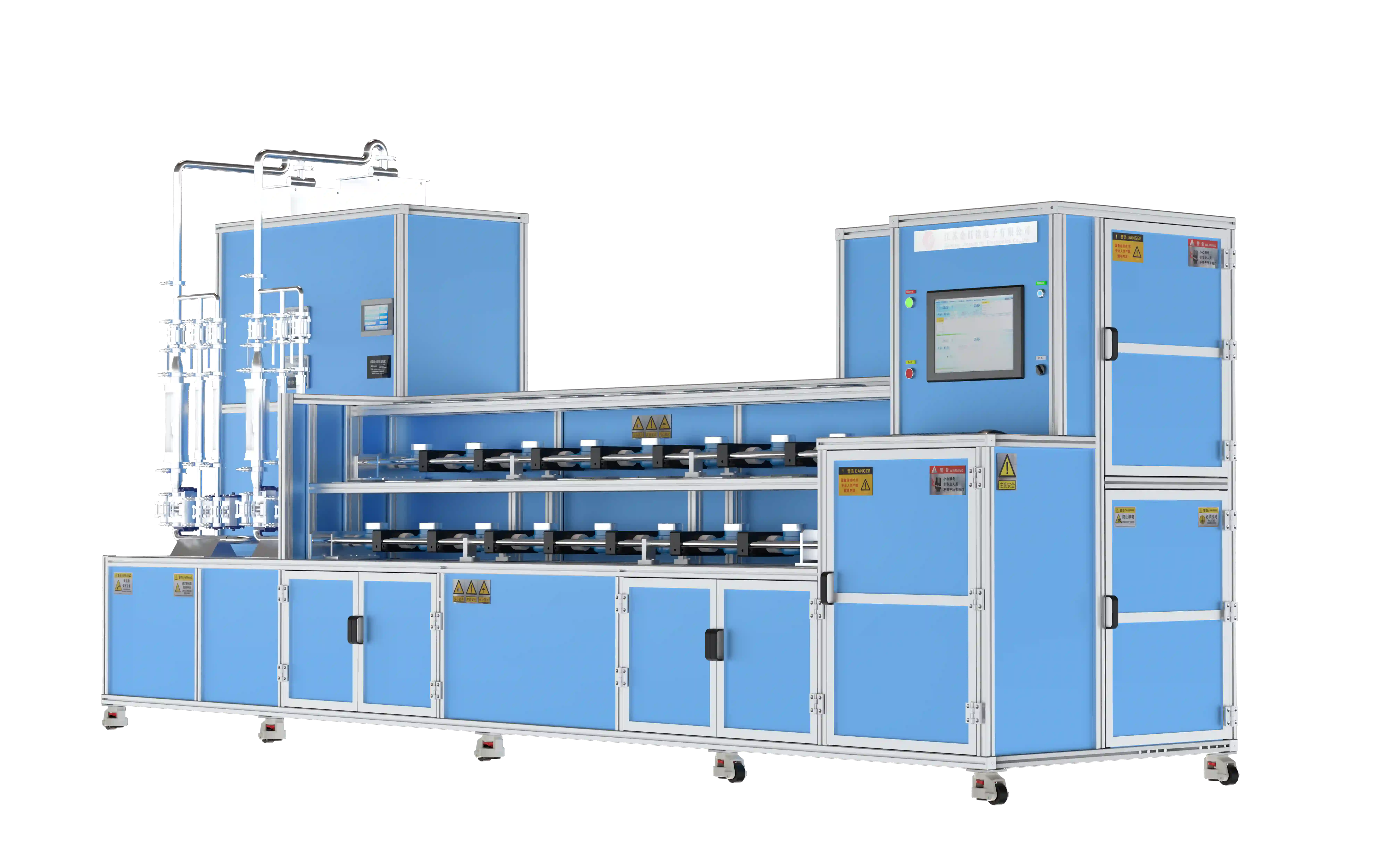 DN15-D25 Fully Automatic Double Row Water Meter Test Bench ( Mass Method )