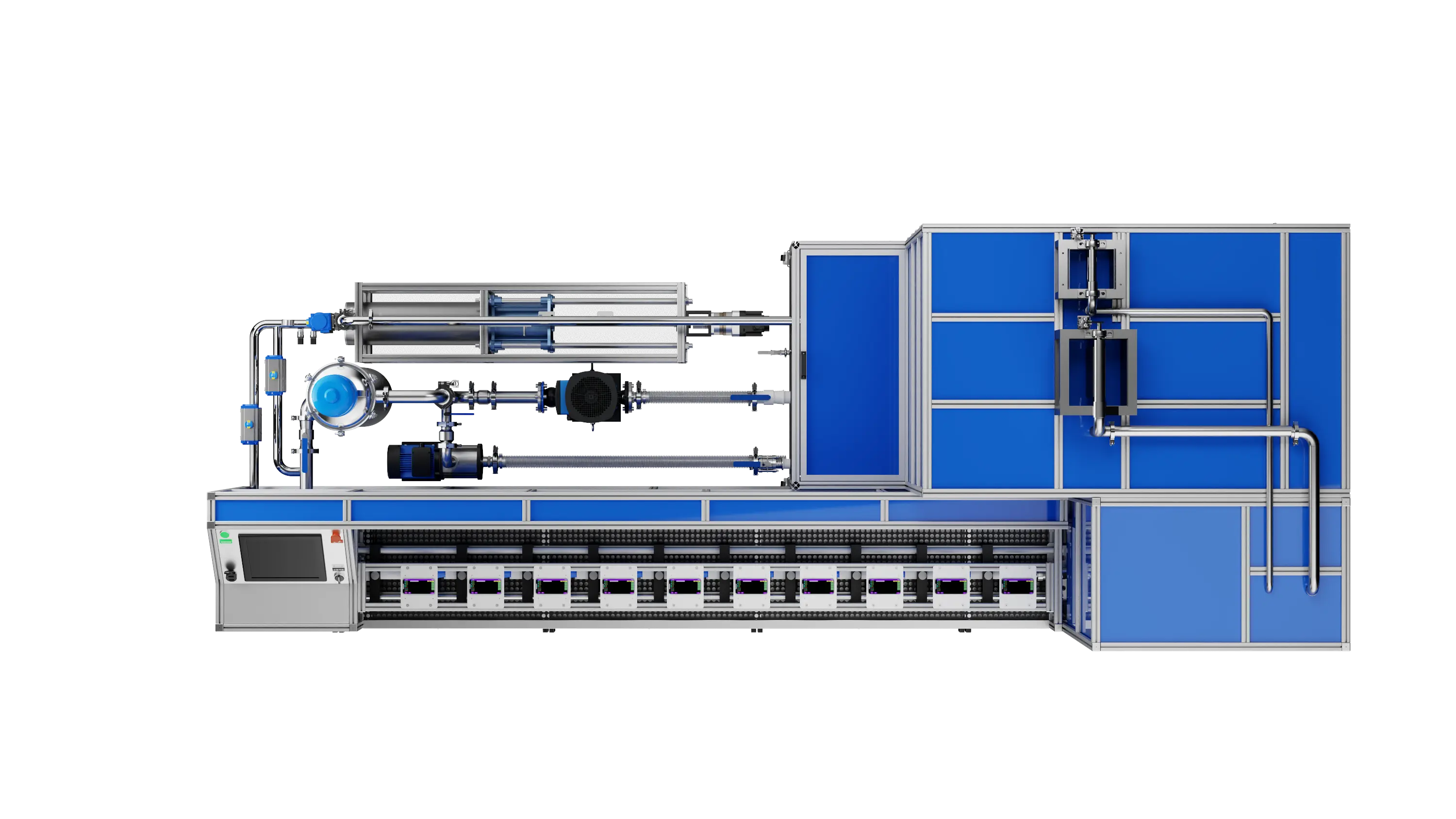 Fully Automatic Water Meter Test Bench 15-50 (Piston Method + Mass Method)