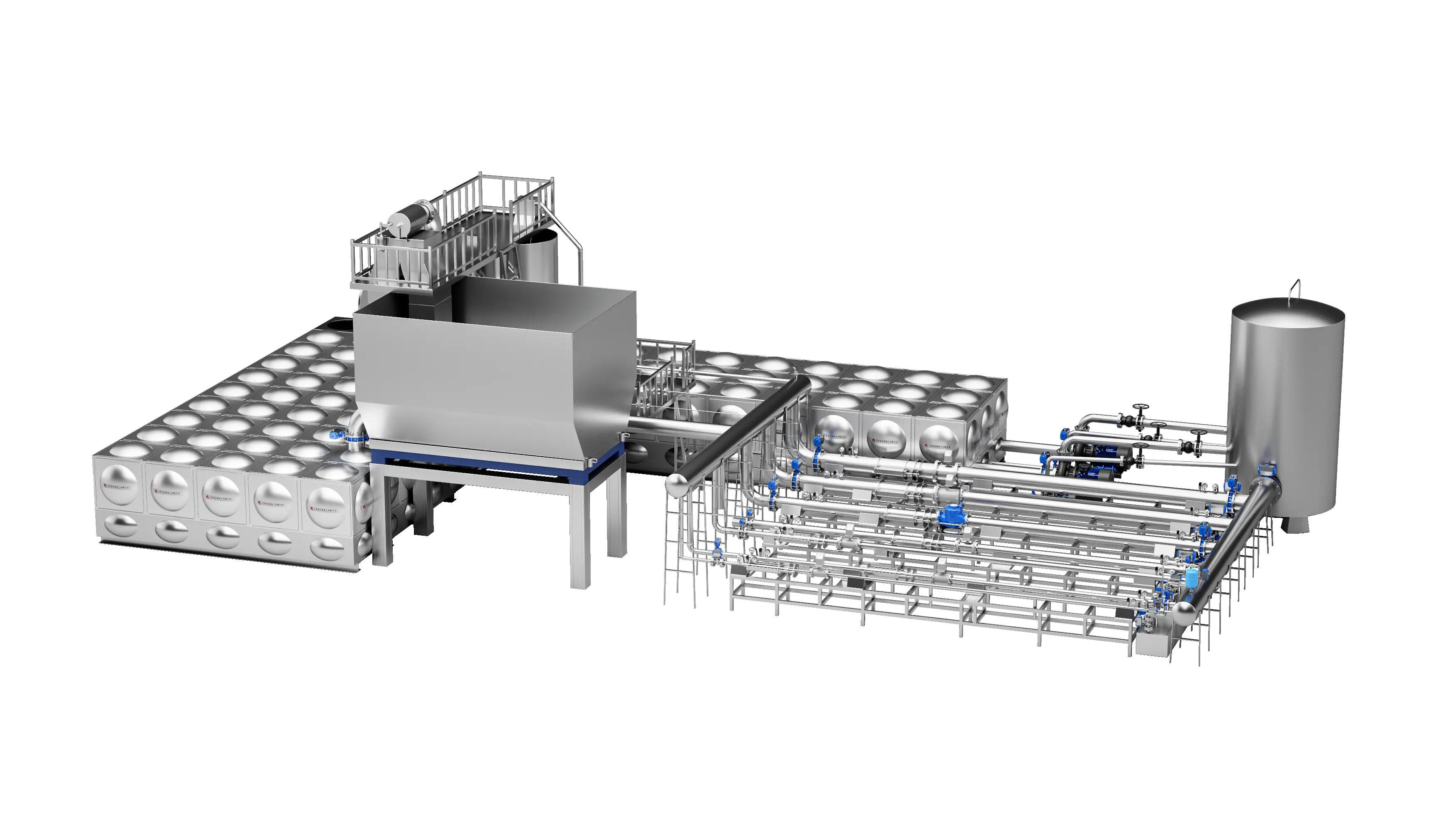 DN50-D300 Fully Automatic Heat Meter Test Bench (Flat Layout Type-Mass Method+Standard Meter Method)