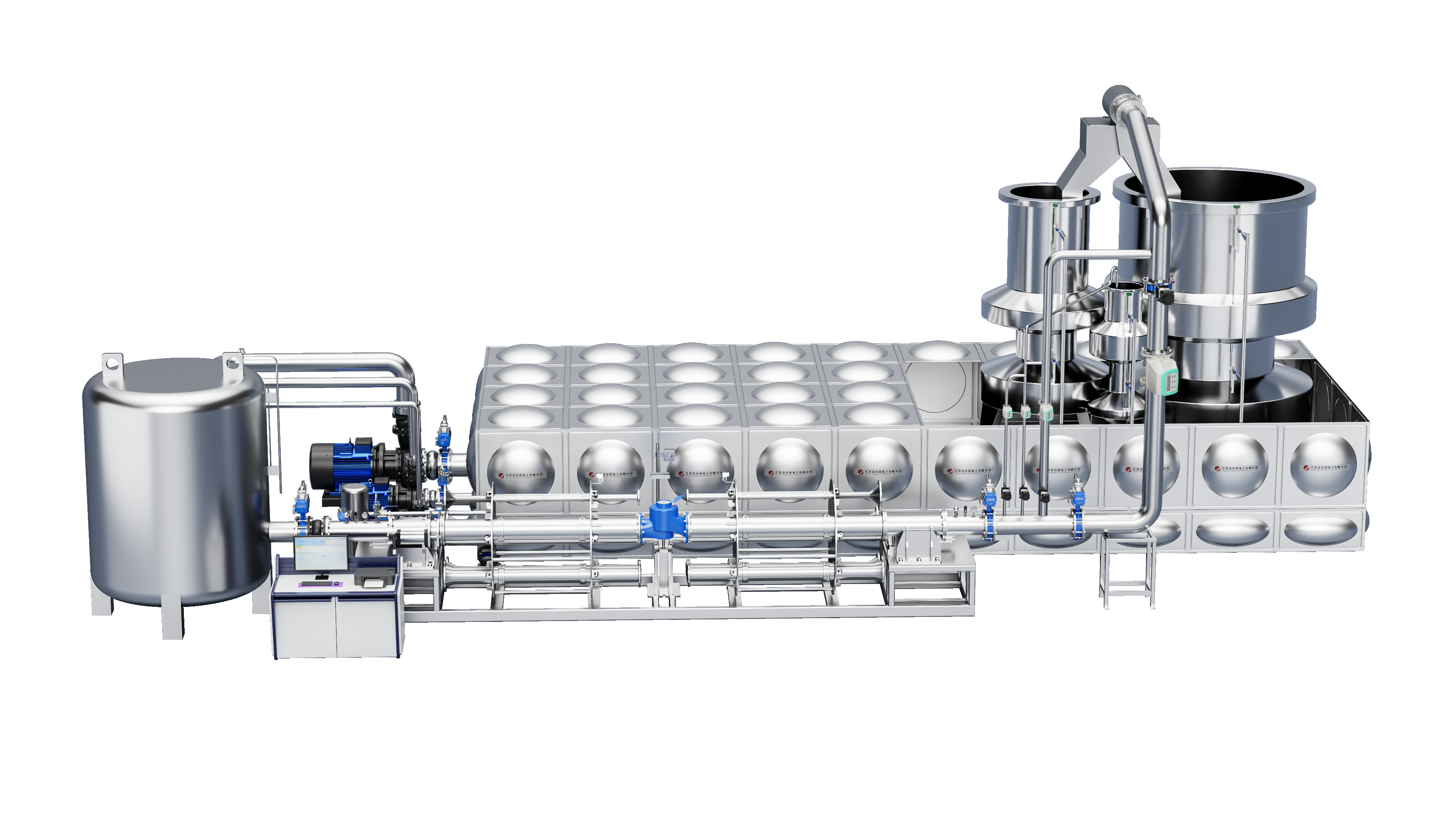 DN50-D200 Fully Automatic Water Flow Calibration Device (Rotary type - Volumetric Method)