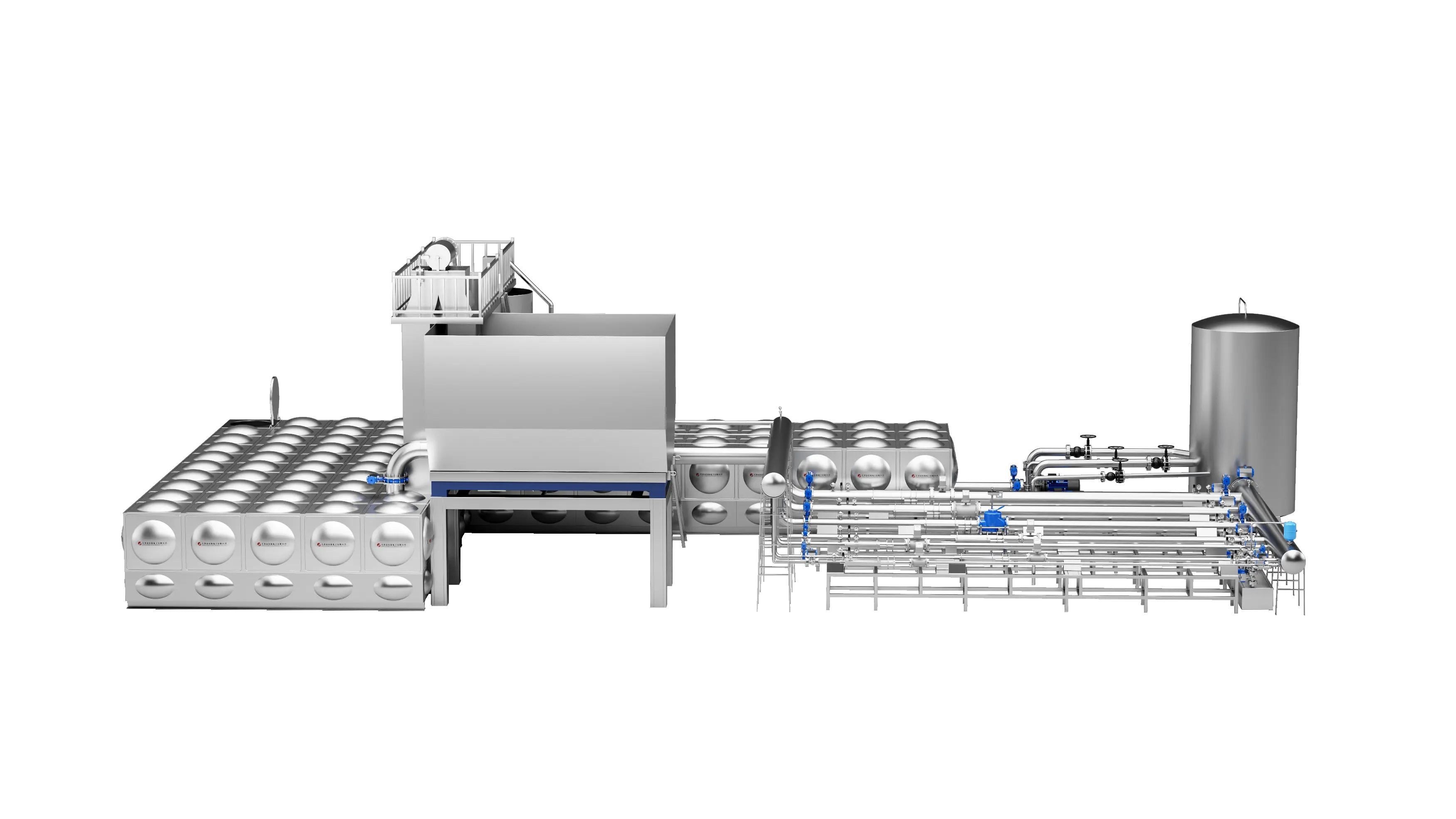 DN50-D300 Fully Automatic Heat Meter Test Bench (Flat Layout Type-Mass Method+Standard Meter Method)