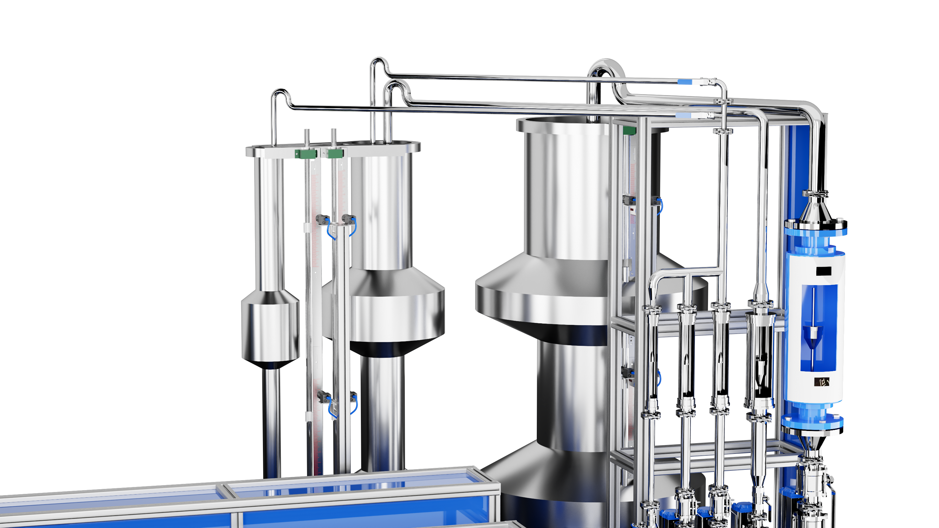 Fully Automatic Water Meter Test Bench 15-50 (Volumetric Method+Standard Meter Method)