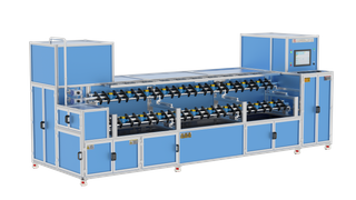 DN15-D25 Fully Automatic Double-Row Piston Type Water Meter Test Bench