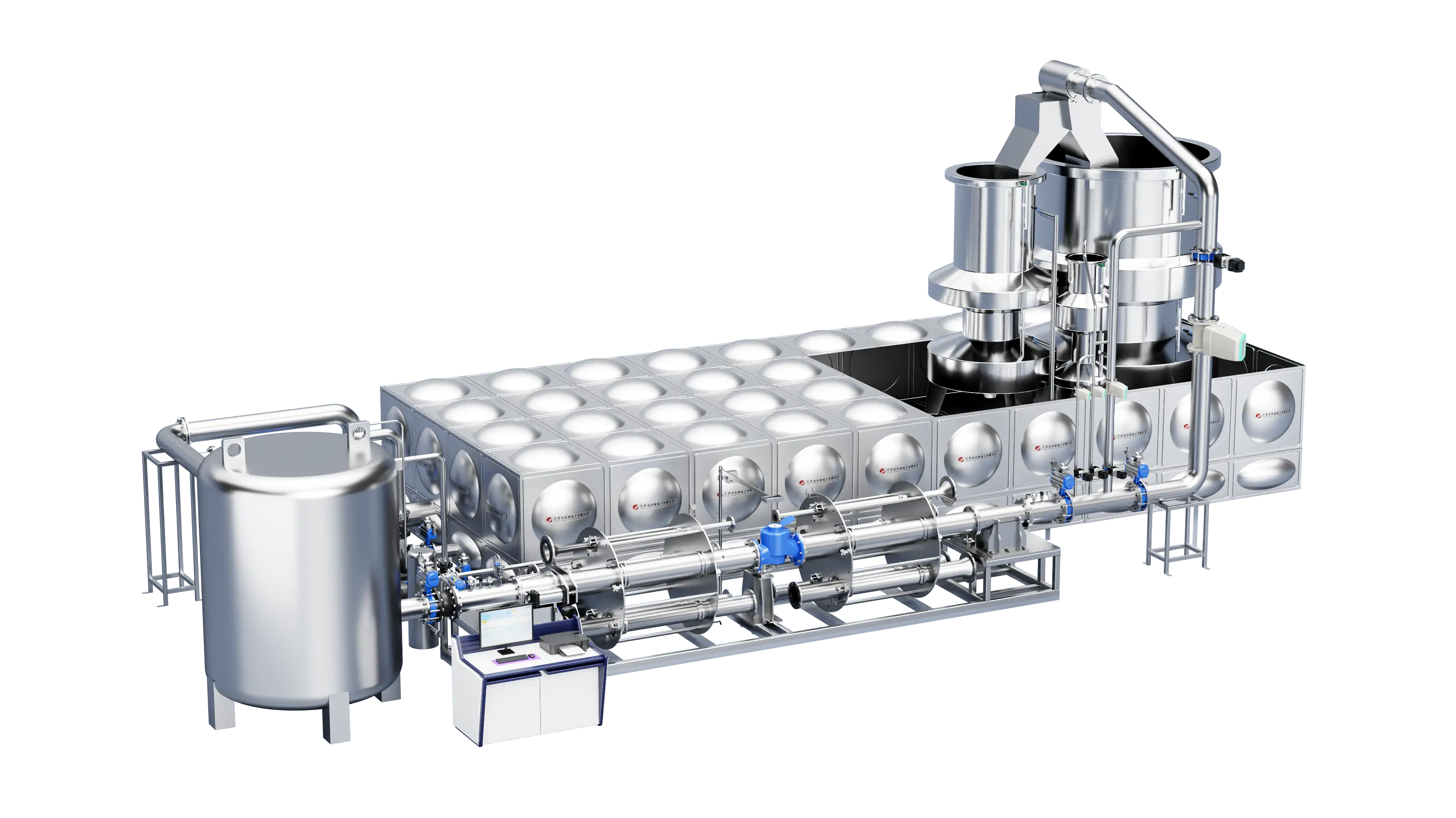 DN50-D200 Fully Automatic Water Meter Test Bench (Rotary type - Volumetric Method)