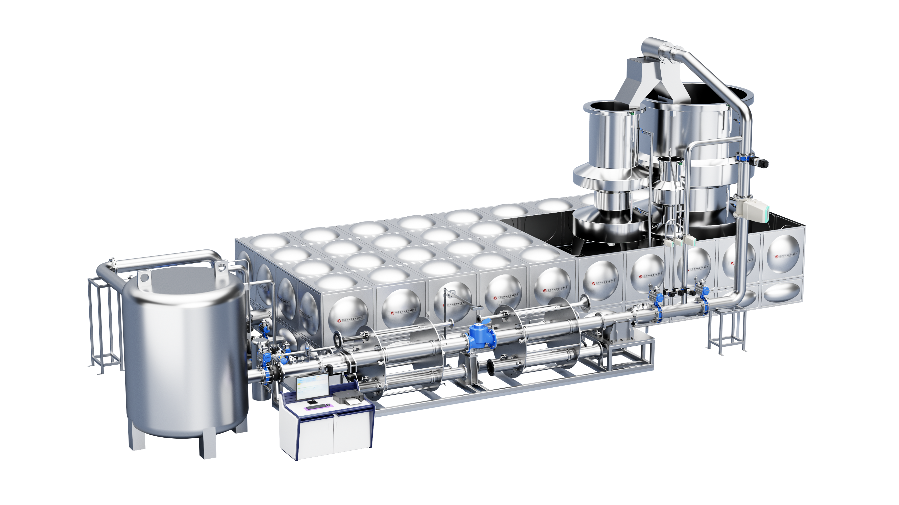 DN50-D200 Fully Automatic Water Flow Calibration Device (Rotary type - Volumetric Method)