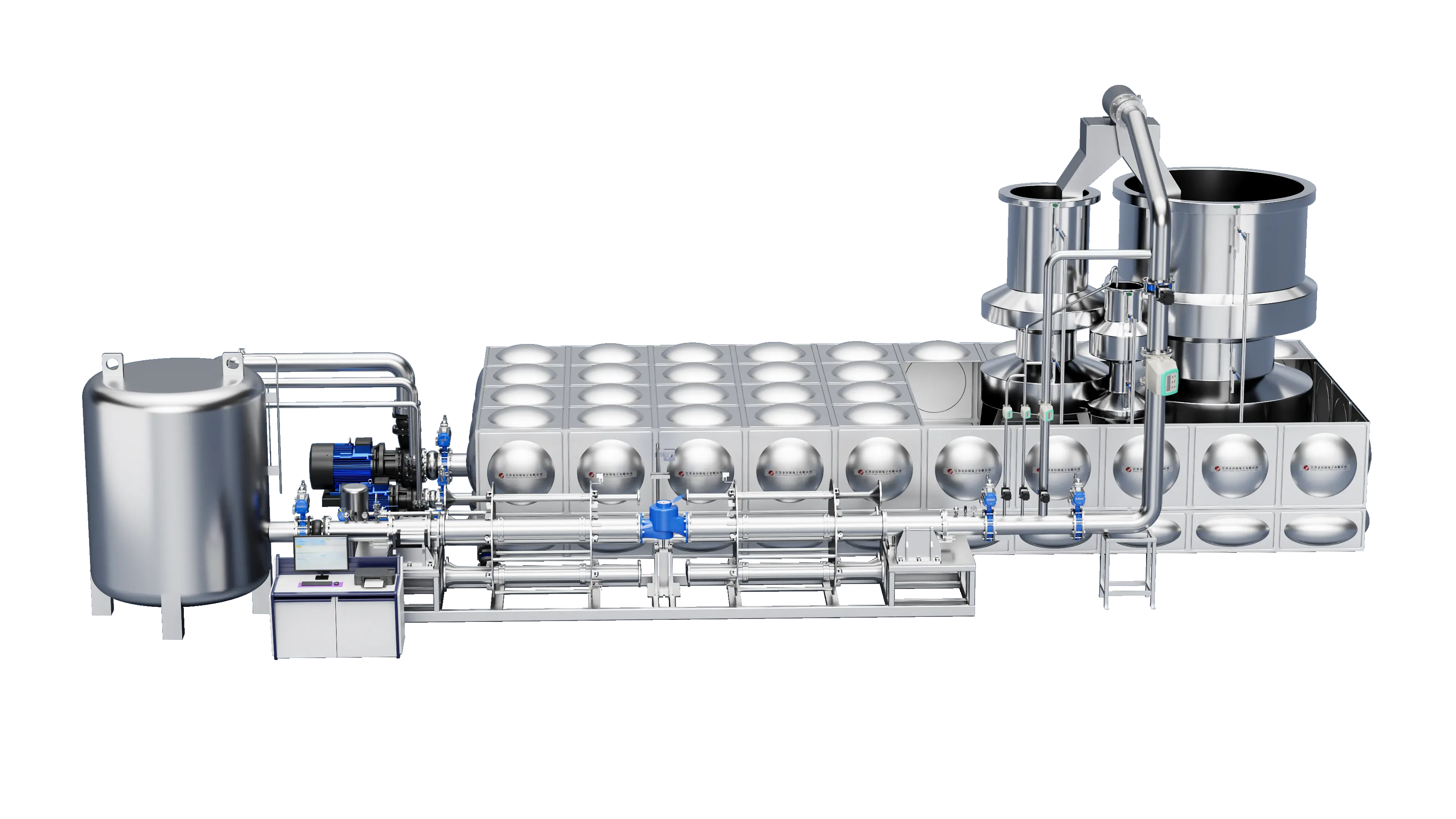 DN50-D200 Fully Automatic Water Meter Test Bench (Rotary type - Volumetric Method)