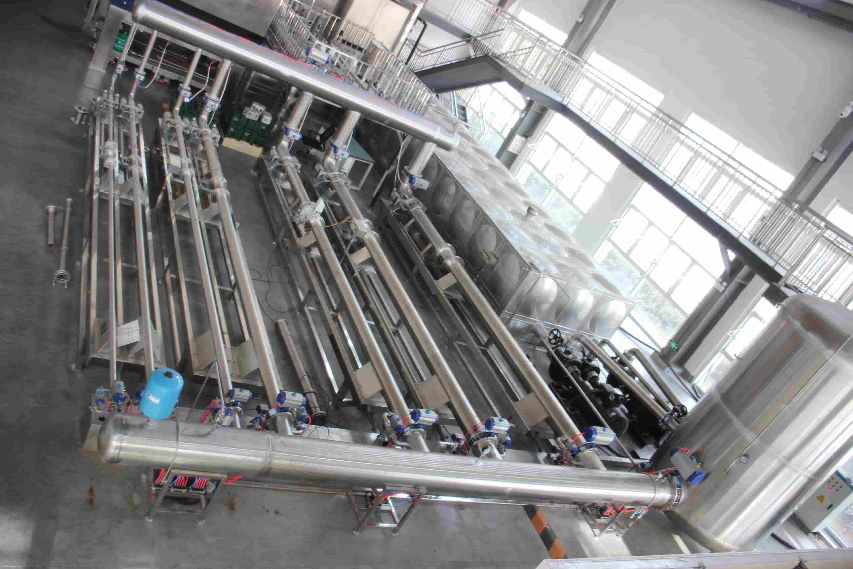 DN50-D300 Fully Automatic Water Meter Test Bench (Flat Layout Type - Mass Method）