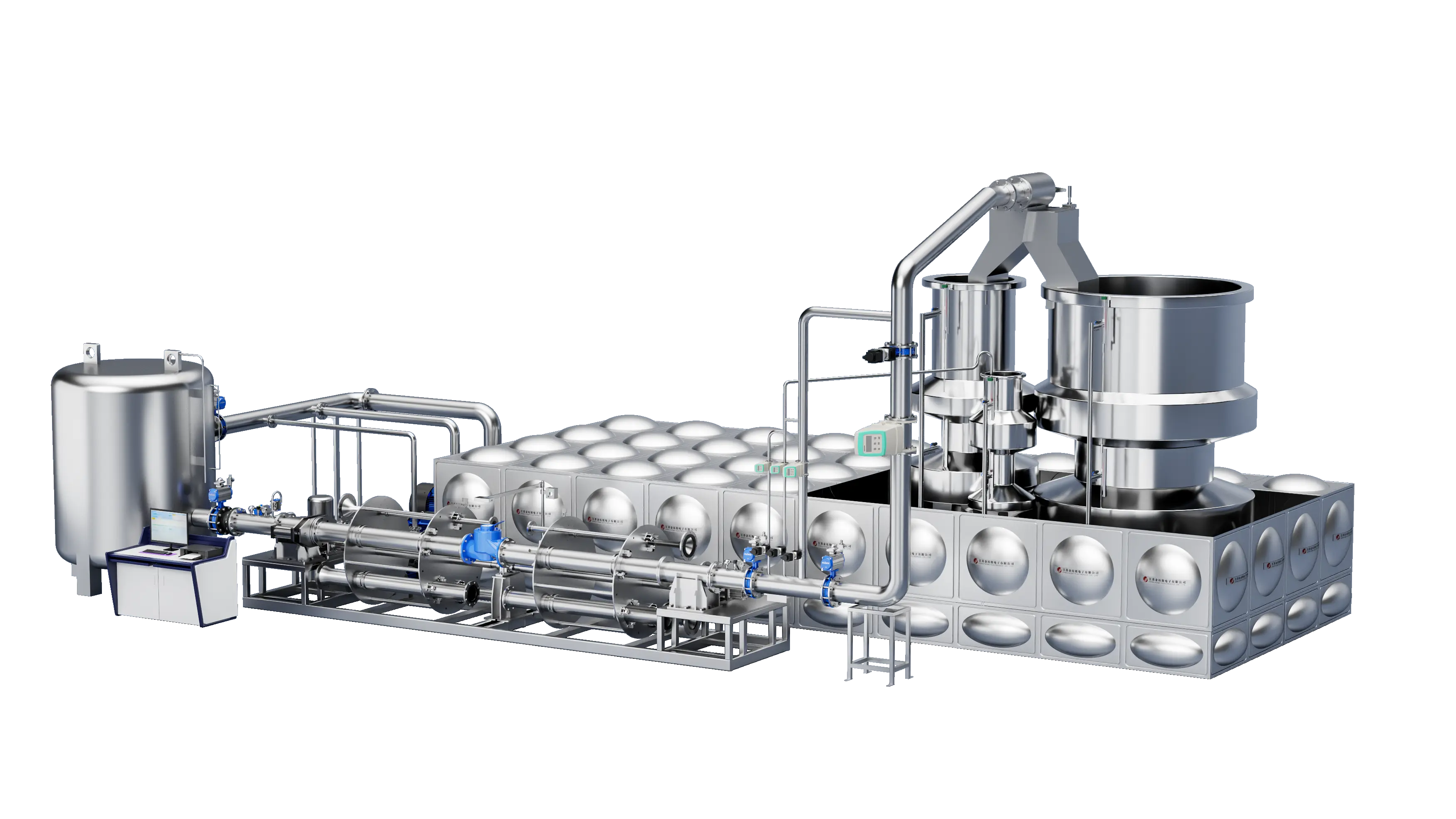 DN50-D200 Fully Automatic Water Meter Test Bench (Rotary type - Volumetric Method)