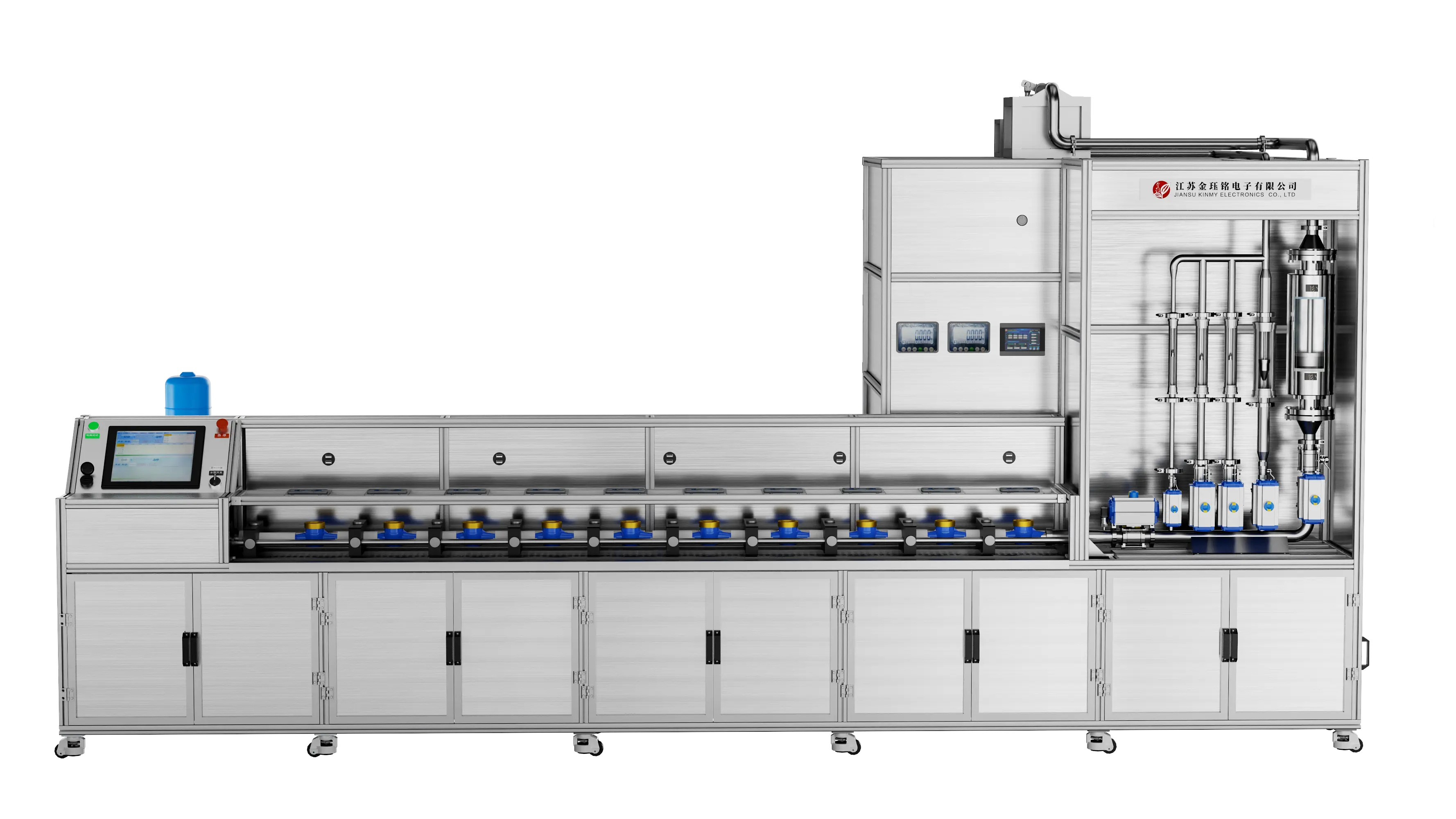 Fully Automatic Water Meter Test Bench 15-50 (Piston Method + Mass Method)