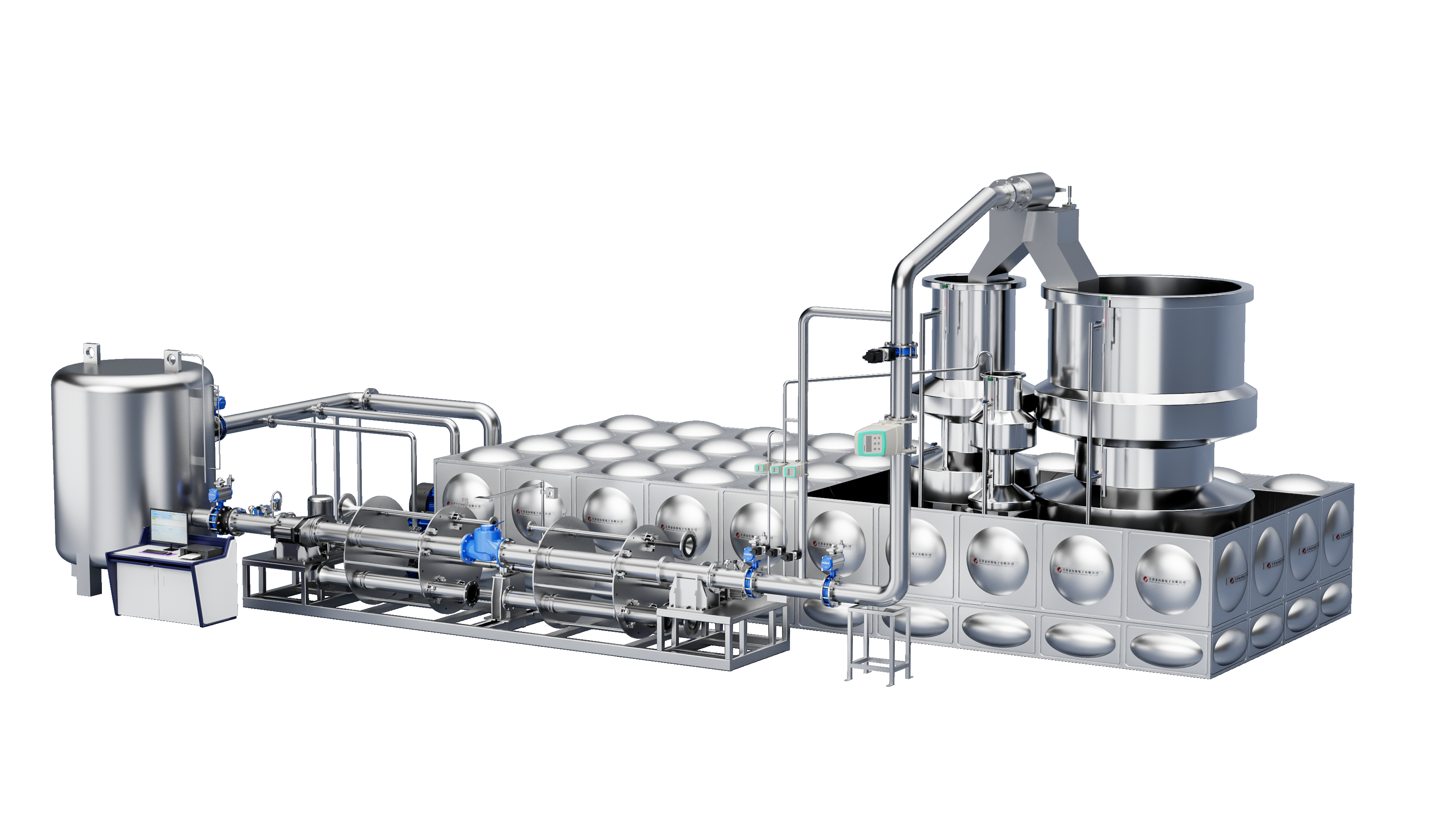 DN50-D200 Fully Automatic Water Flow Calibration Device (Rotary type - Volumetric Method)
