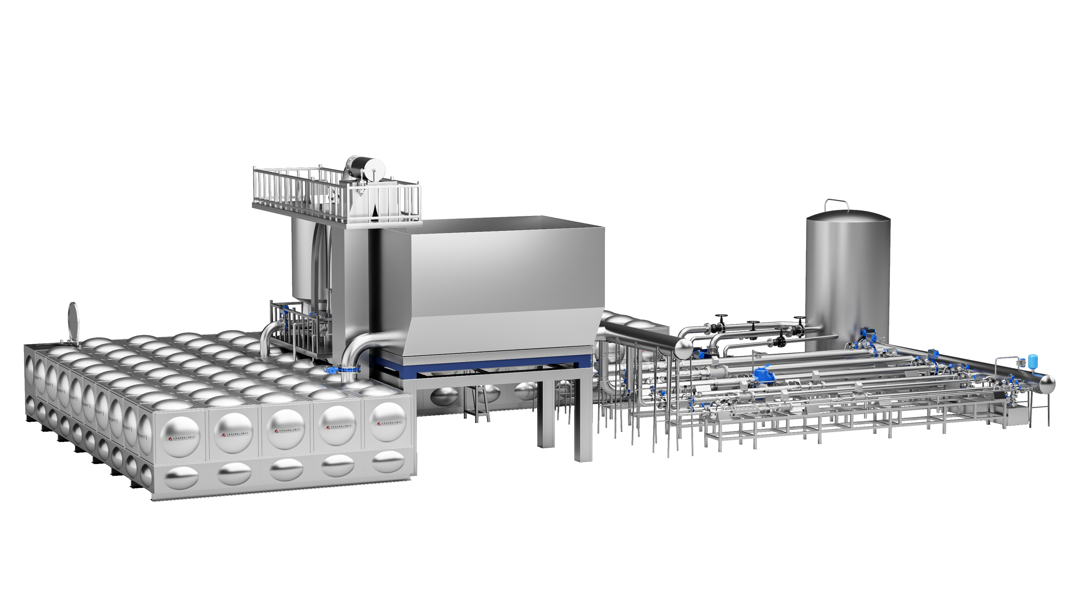 DN50-D300 Fully Automatic Water Meter Test Bench (Flat Layout Type -Standard Meter Method）