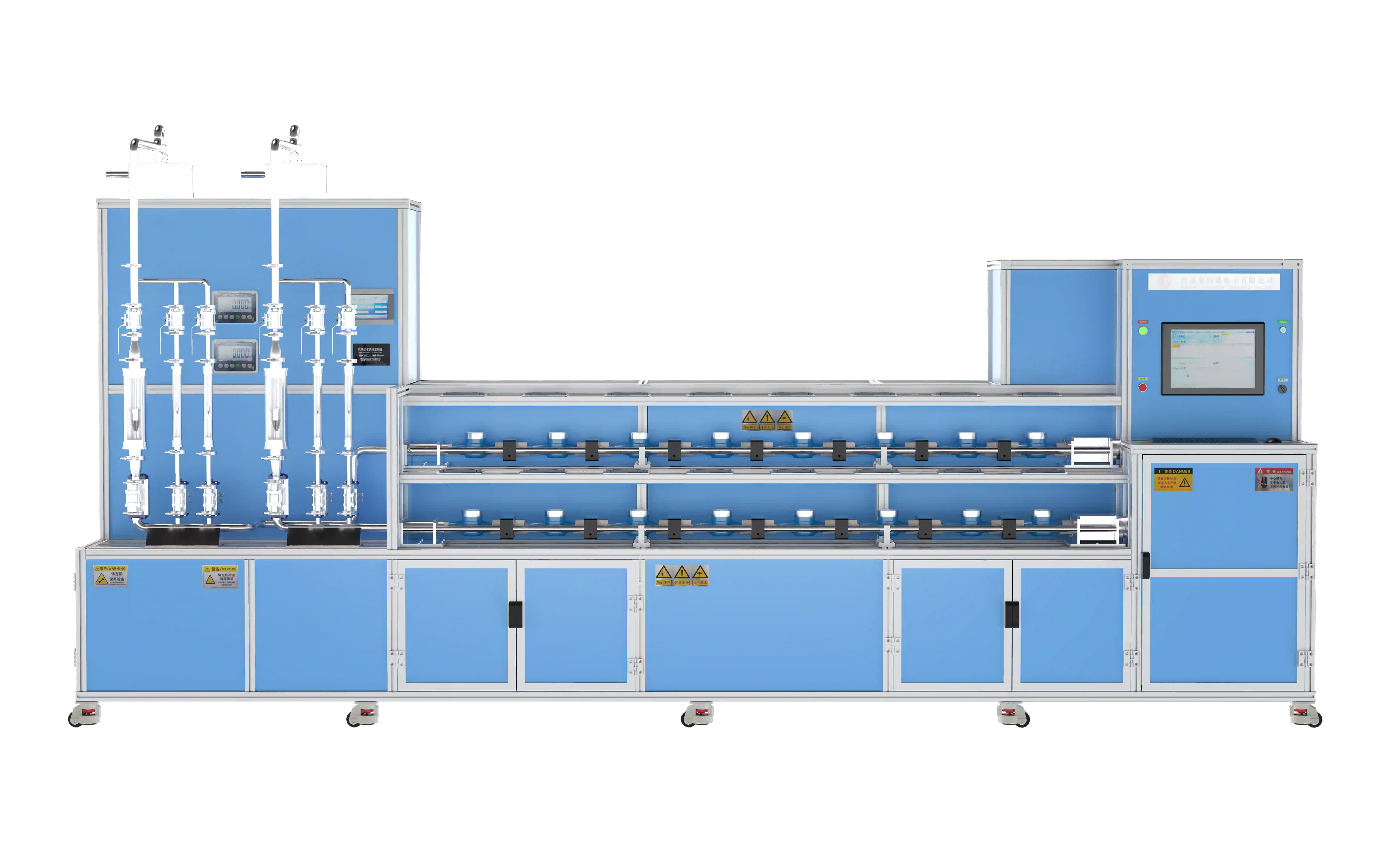 DN15-D25 Fully Automatic Double Row Water Meter Test Bench ( Mass Method )