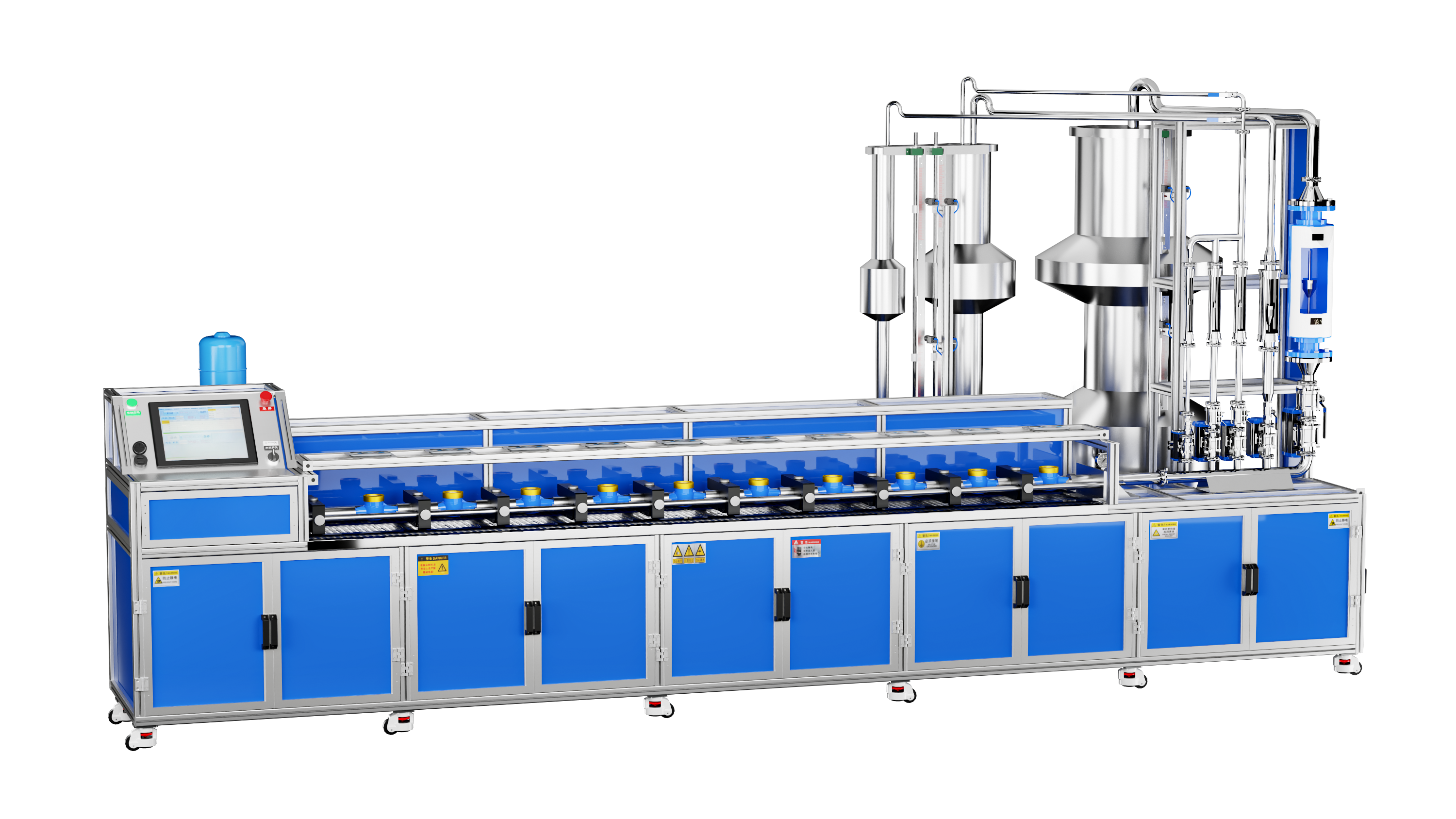 Fully Automatic Water Meter Test Bench 15-50 (Volumetric Method+Standard Meter Method)