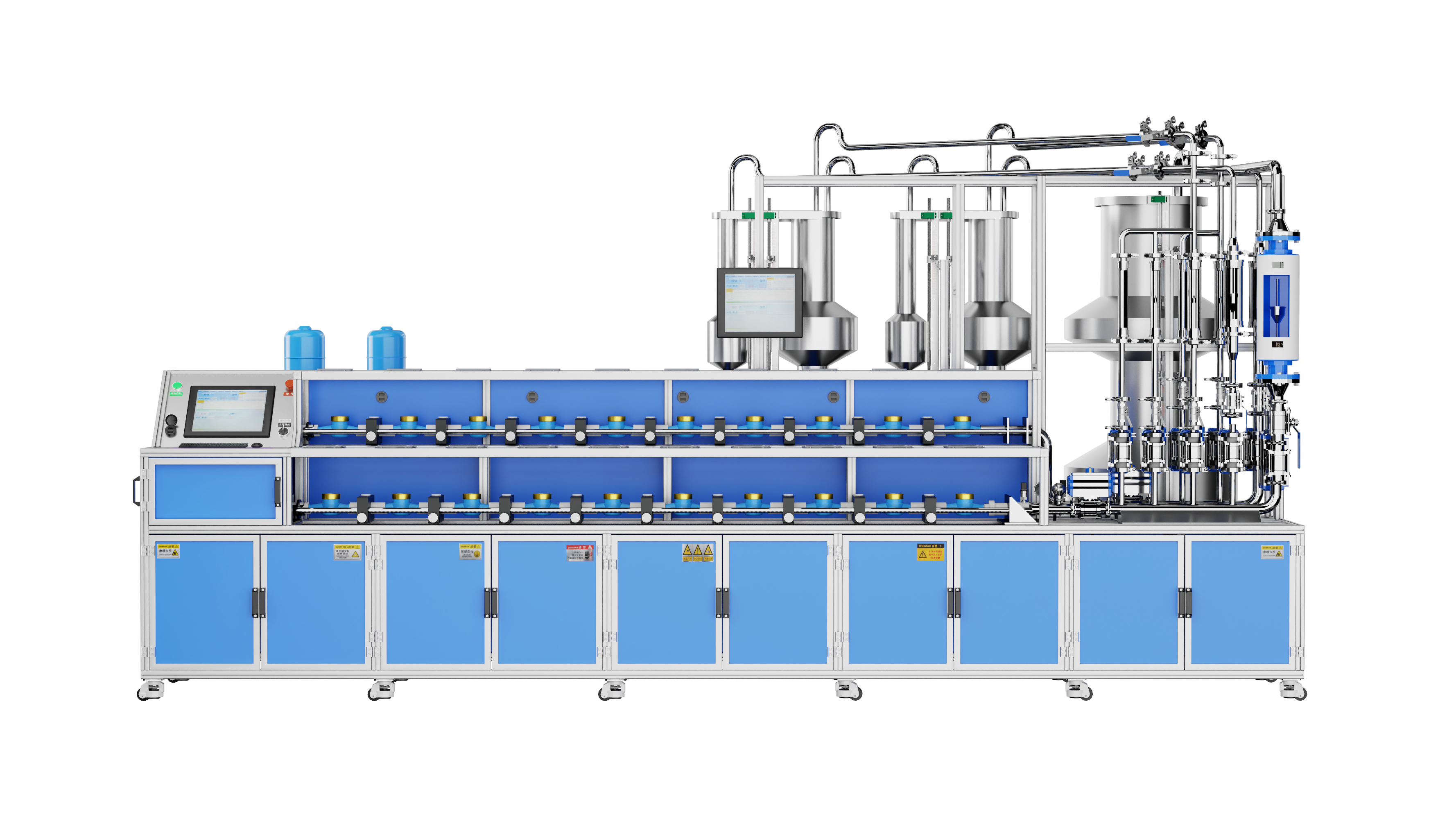 DN15-D50 Fully Automatic Double-Row Water Meter Test Bench(Volumetric method)