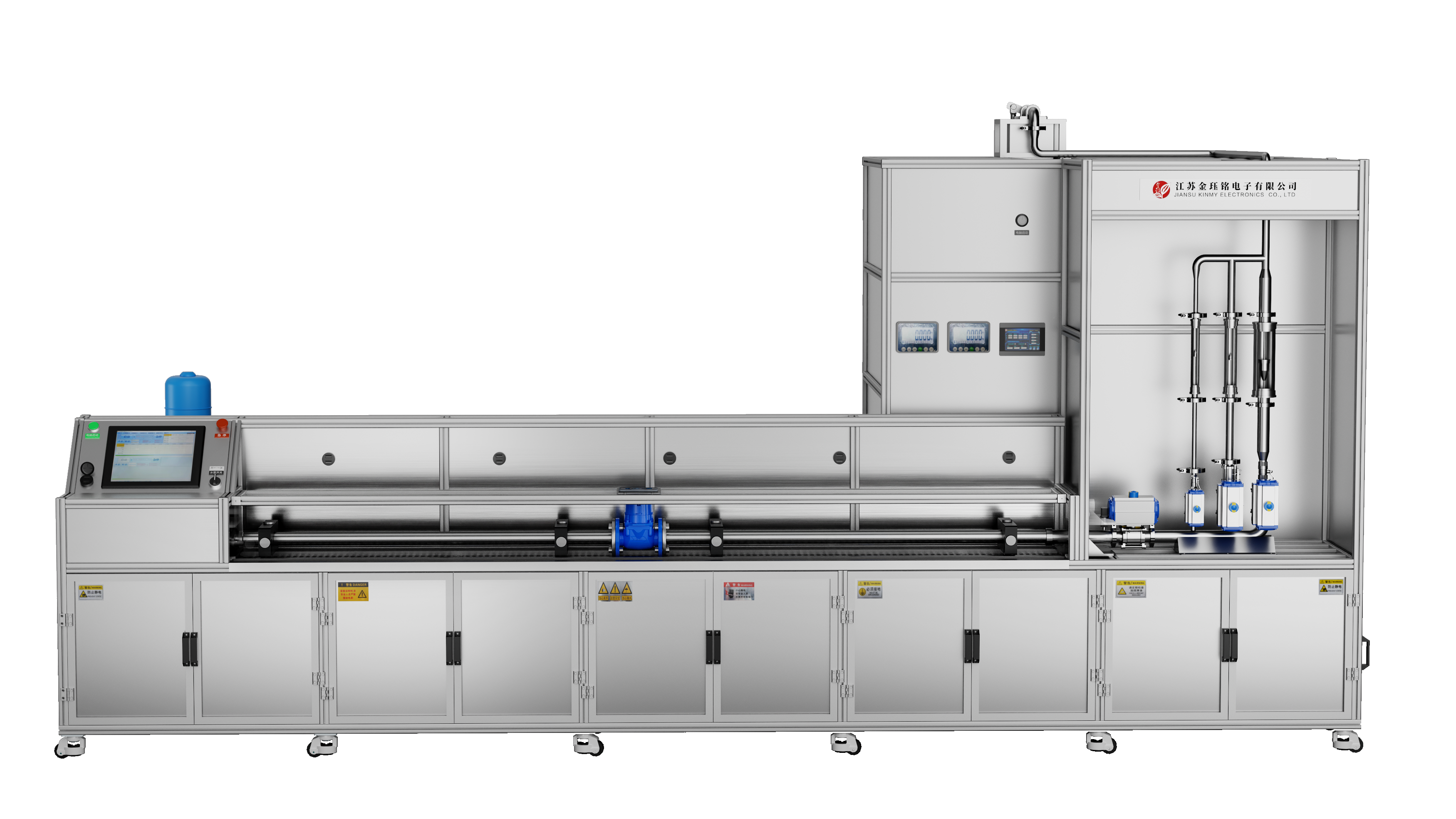 DN15-D50 Fully Automatic Heat Meter Test Bench (Mass Method+Standard Meter Method)