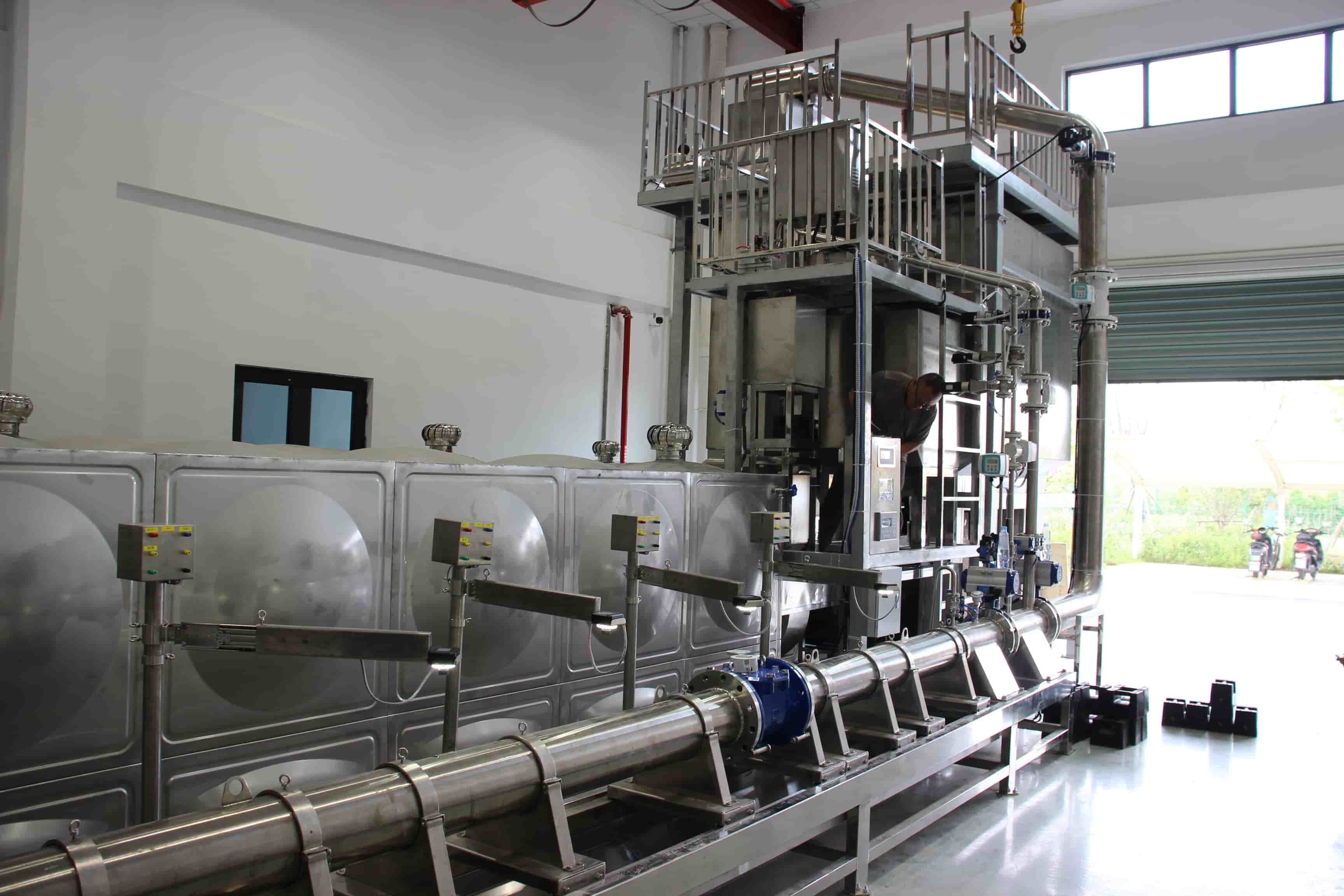 DN50-D200 Fully Automatic Heat Meter Test Bench (Tube-Replacement - Mass Method)